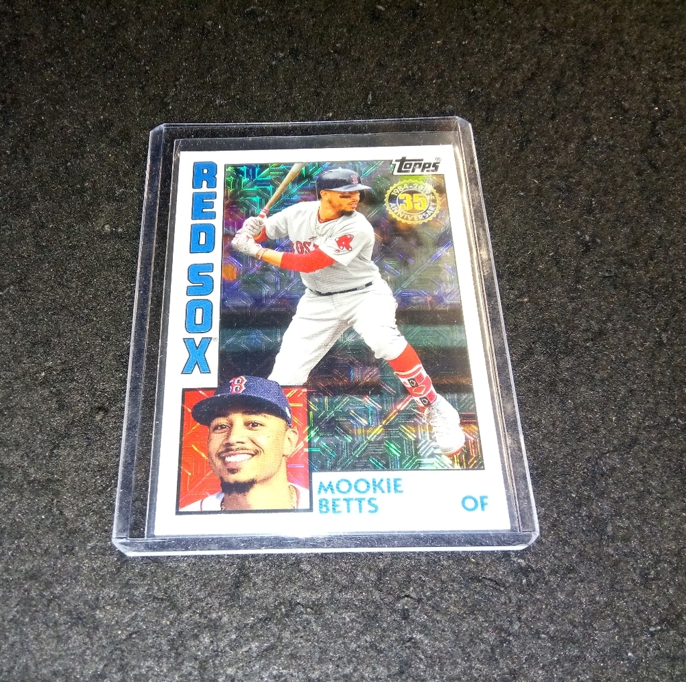 2019 Topps Mookie Betts Boston Trading Card